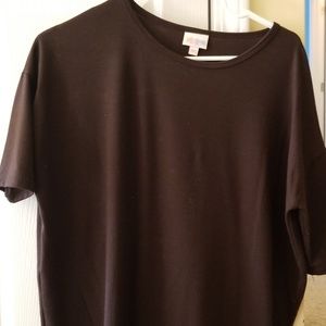 LuLaRoe XXS Irma chocolate brown